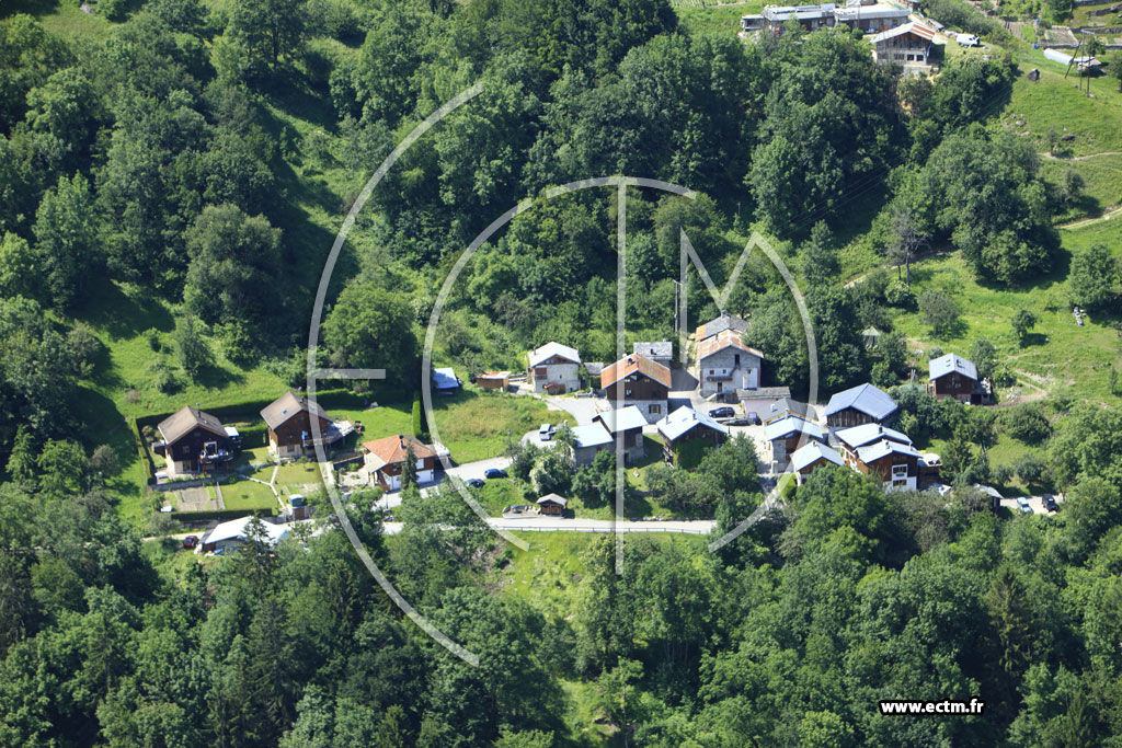 Photo arienne de Saint-Bon-Tarentaise (Le Fay)