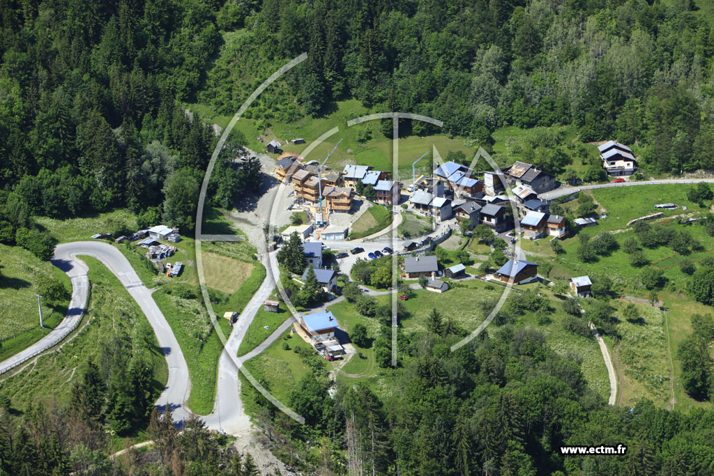 Photo arienne de Saint-Bon-Tarentaise (Le Freney)