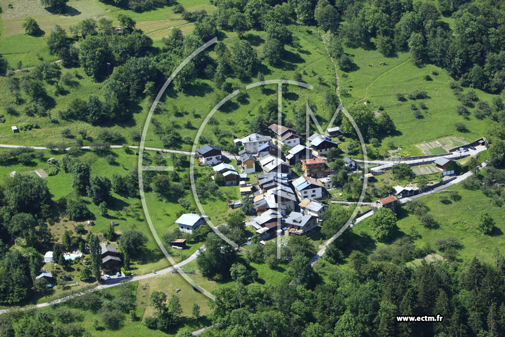 Photo arienne de Saint-Bon-Tarentaise (Le Grenier)