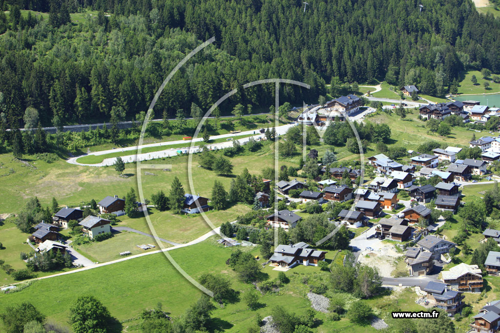 Photo arienne de Saint-Bon-Tarentaise (Le Praz)