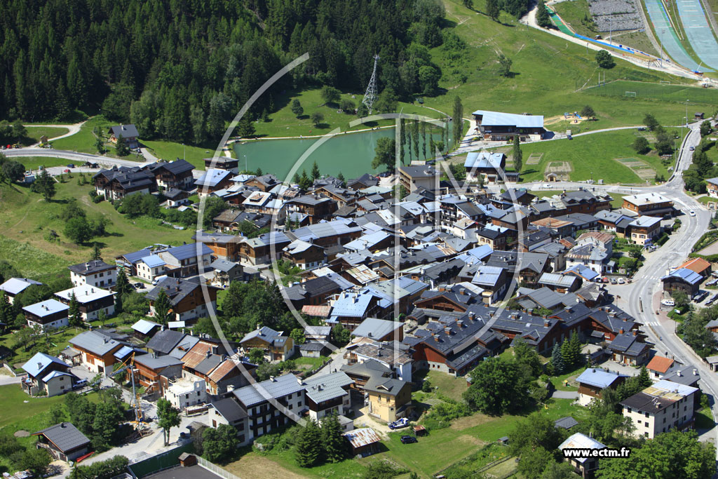 Photo arienne de Saint-Bon-Tarentaise (Le Praz)