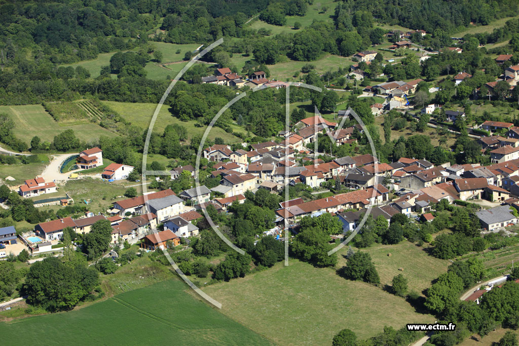 Photo arienne de Bohas-Meyriat-Rignat (Rignat)