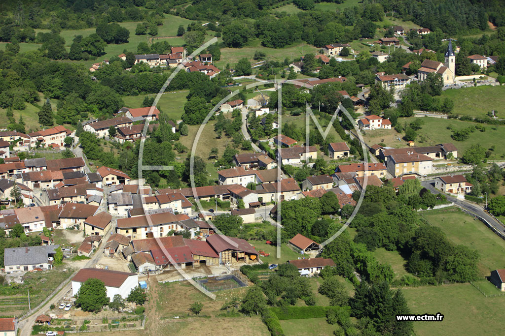 Photo arienne de Bohas-Meyriat-Rignat (Rignat)