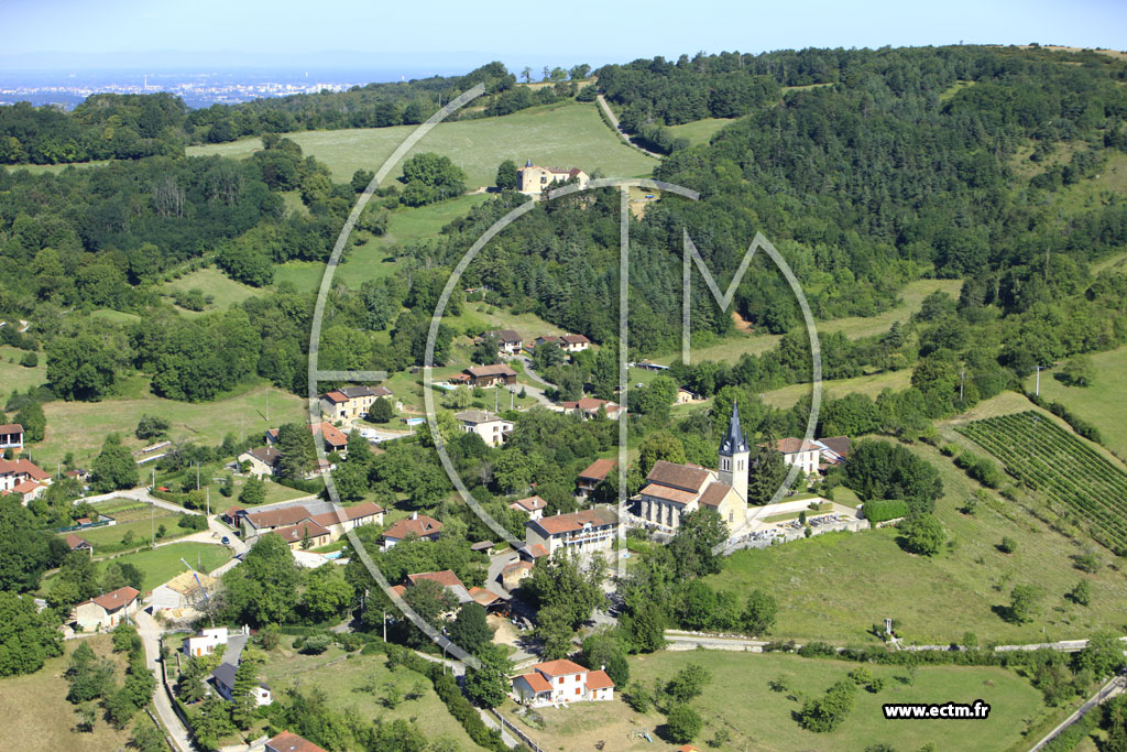 Photo arienne de Bohas-Meyriat-Rignat (Rignat)