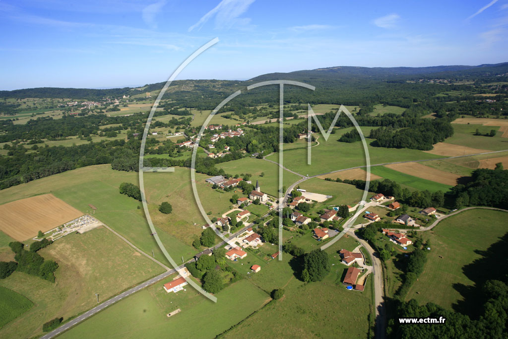 Photo arienne de Bohas-Meyriat-Rignat (Vessignat)