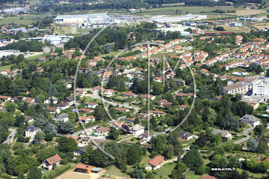Photo arienne de Bourg en Bresse (Beau Site)