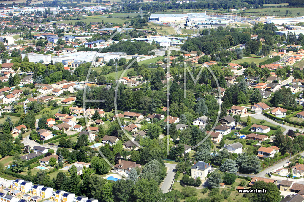 Photo arienne de Bourg en Bresse (Beau Site)