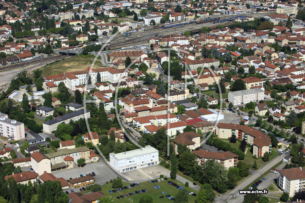 Photo arienne de Bourg en Bresse (Bel-Air)