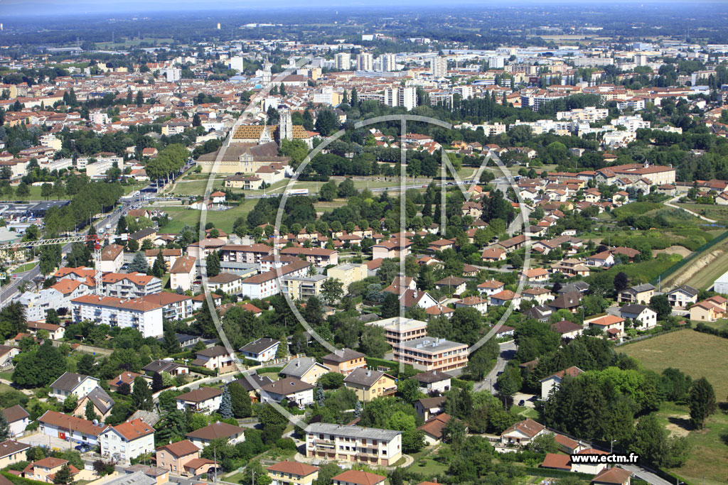Photo arienne de Bourg en Bresse (Bouvent)