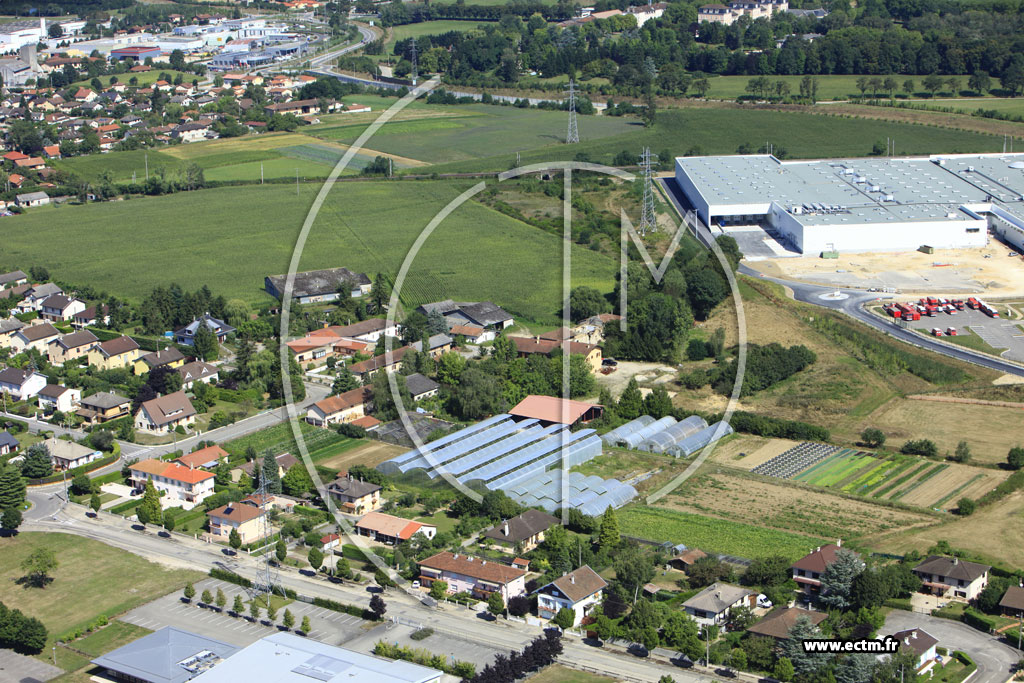 Photo arienne de Bourg en Bresse (Les Granges Bardes)