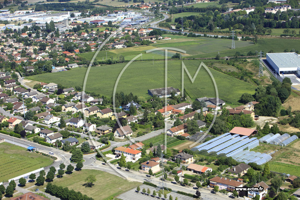 Photo arienne de Bourg en Bresse (Les Granges Bardes)