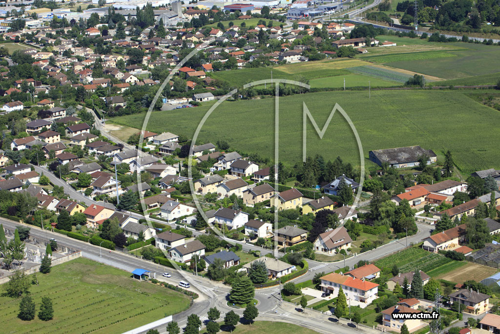 Photo arienne de Bourg en Bresse (Les Granges Bardes)
