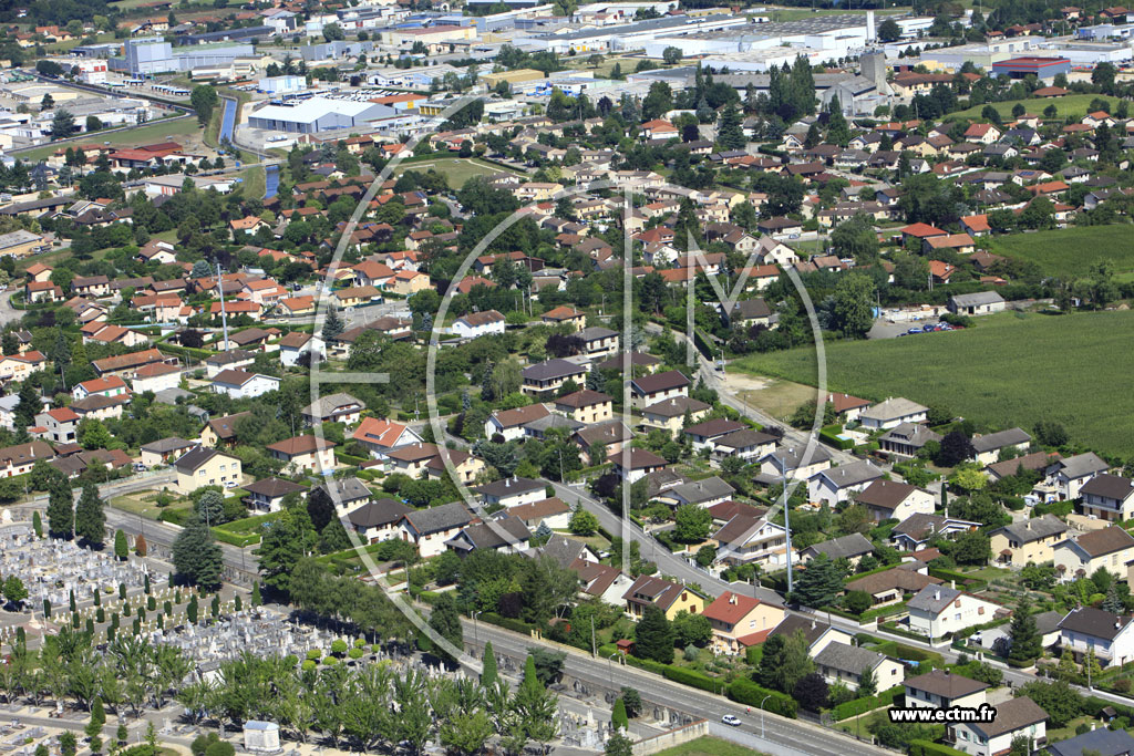 Photo arienne de Bourg en Bresse (Les Granges Bardes)
