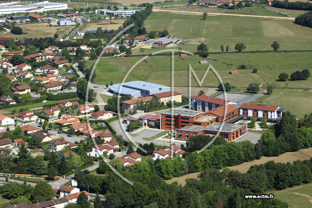 Photo arienne de Bourg en Bresse (Les Sardires)