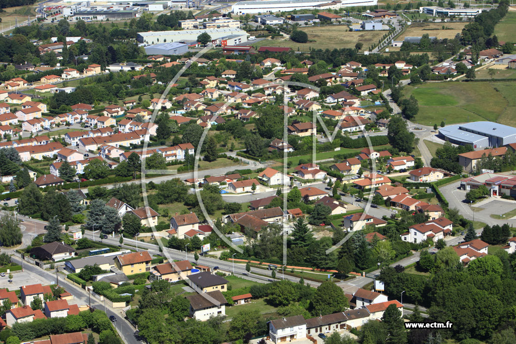 Photo arienne de Bourg en Bresse (Les Sardires)