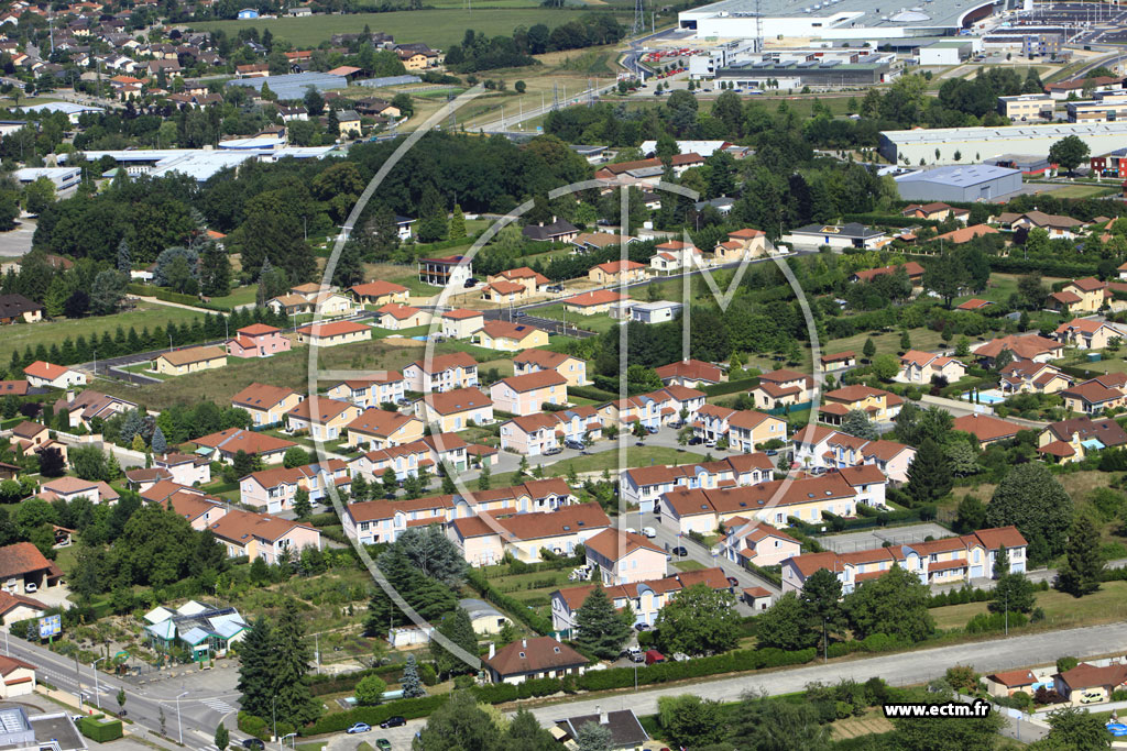 Photo arienne de Bourg en Bresse (Les Sardires)