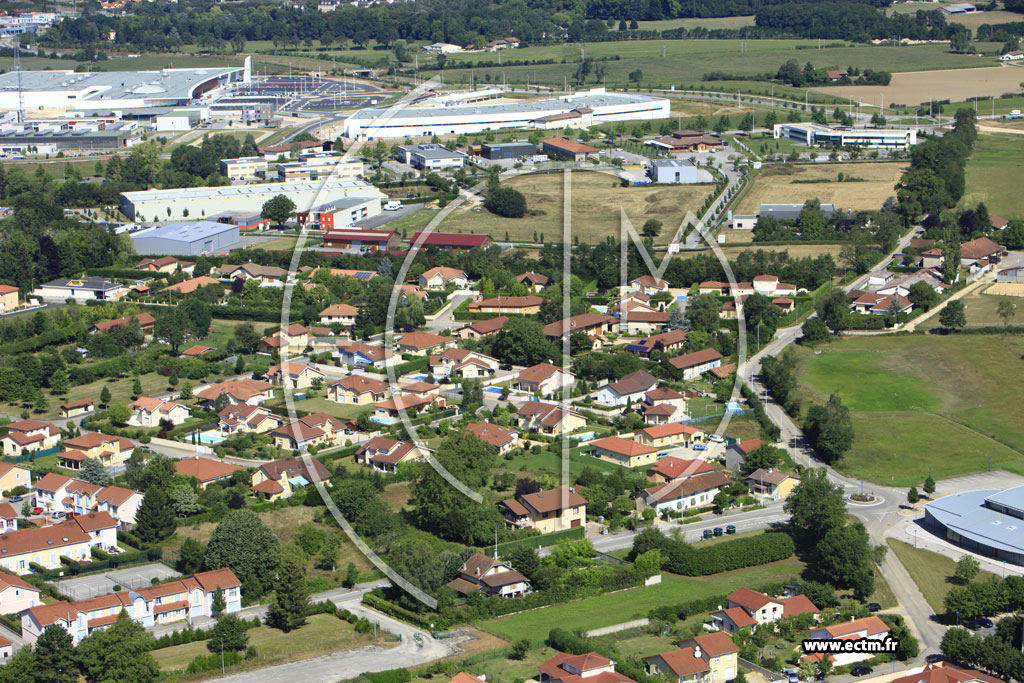 Photo arienne de Bourg en Bresse (Les Sardires)
