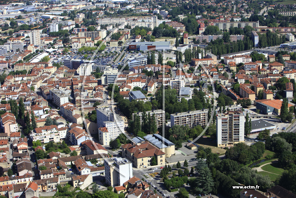 Photo arienne de Bourg en Bresse (Saint-Nicolas)