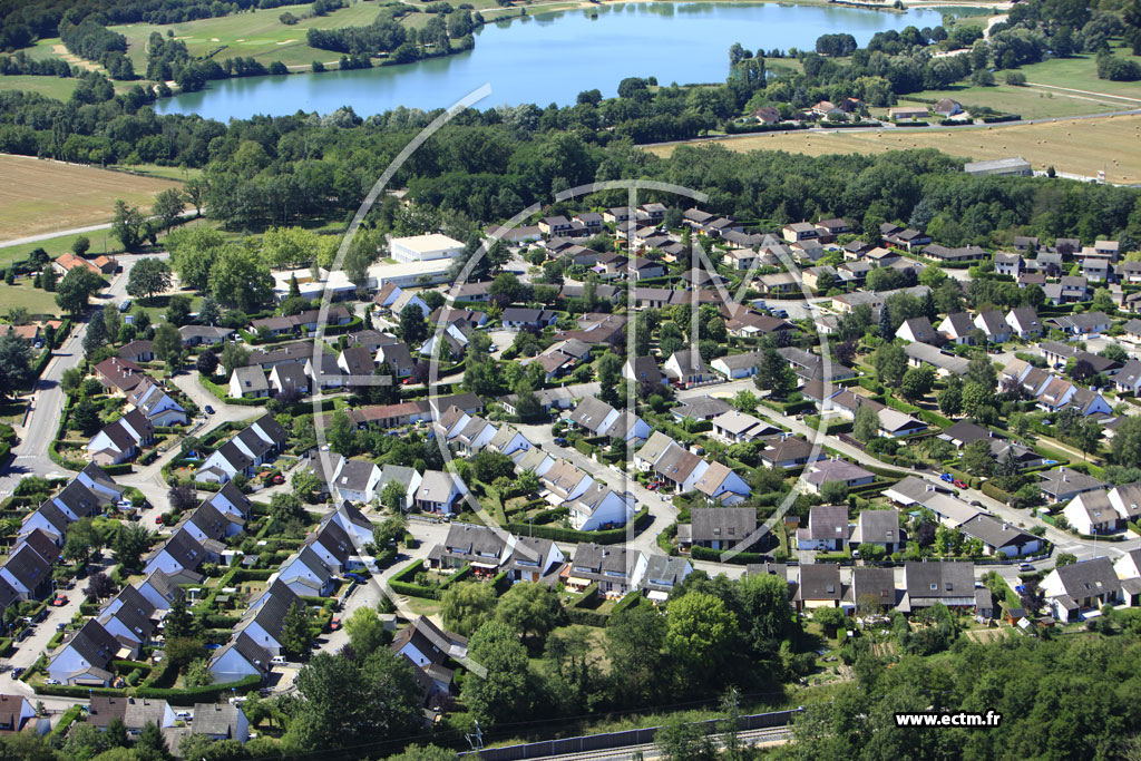 Photo arienne de Bourg-en-Bresse (L'Alagnier)