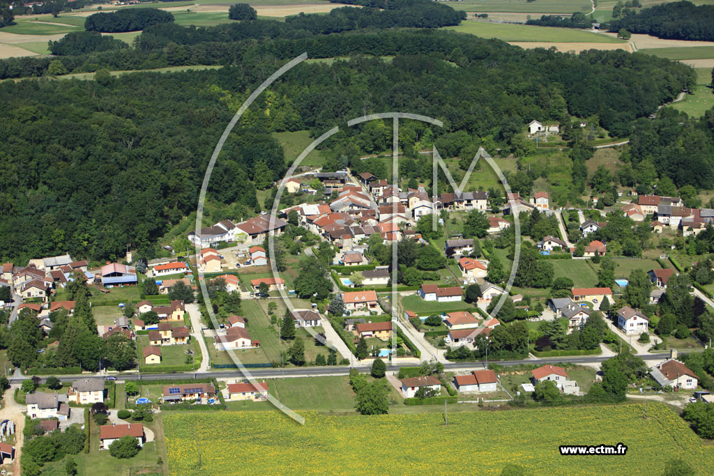 Photo arienne de Neuville-sur-Ain (Thol)