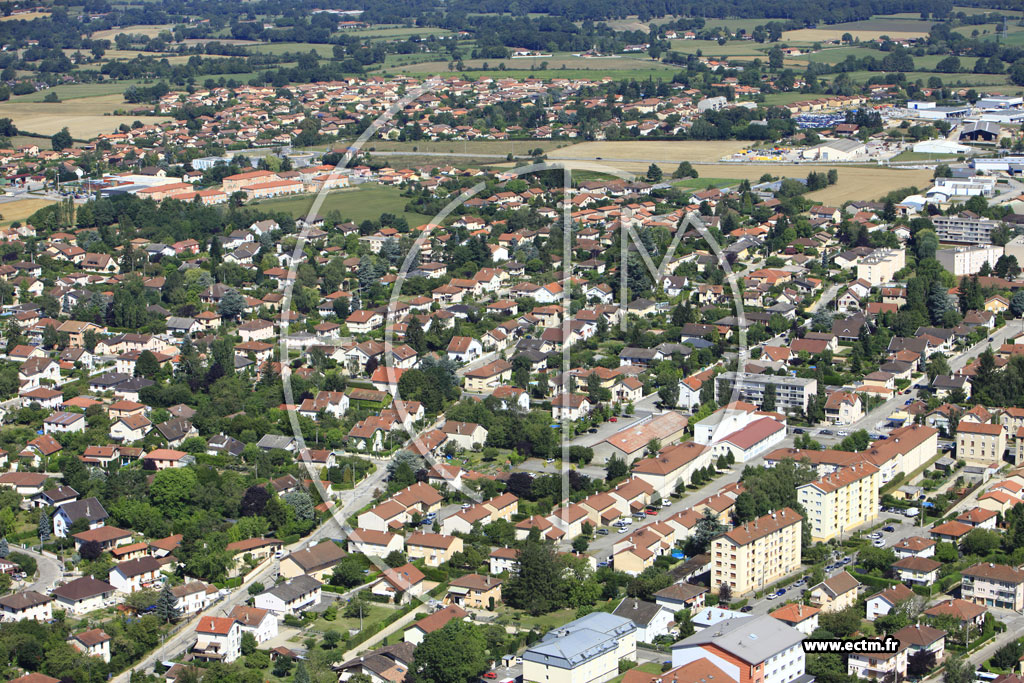 Photo arienne de Saint-Denis-ls-Bourg