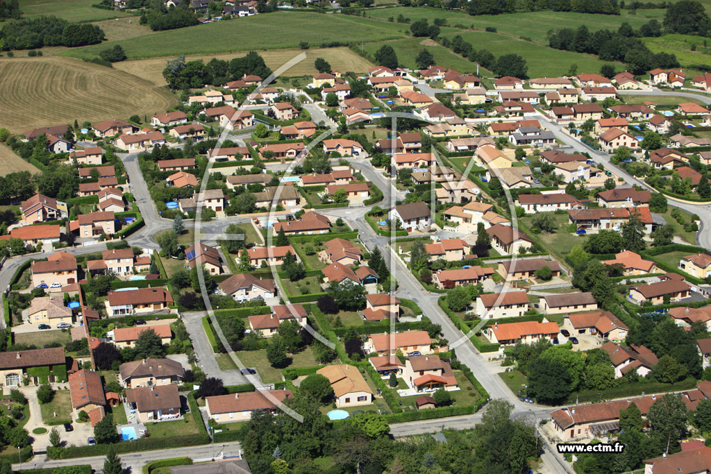 Photo arienne de Saint-Denis-ls-Bourg