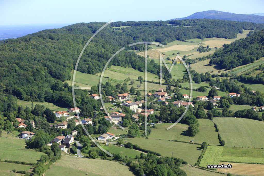 Photo arienne de Saint-Martin-du-Mont (Gravelles)