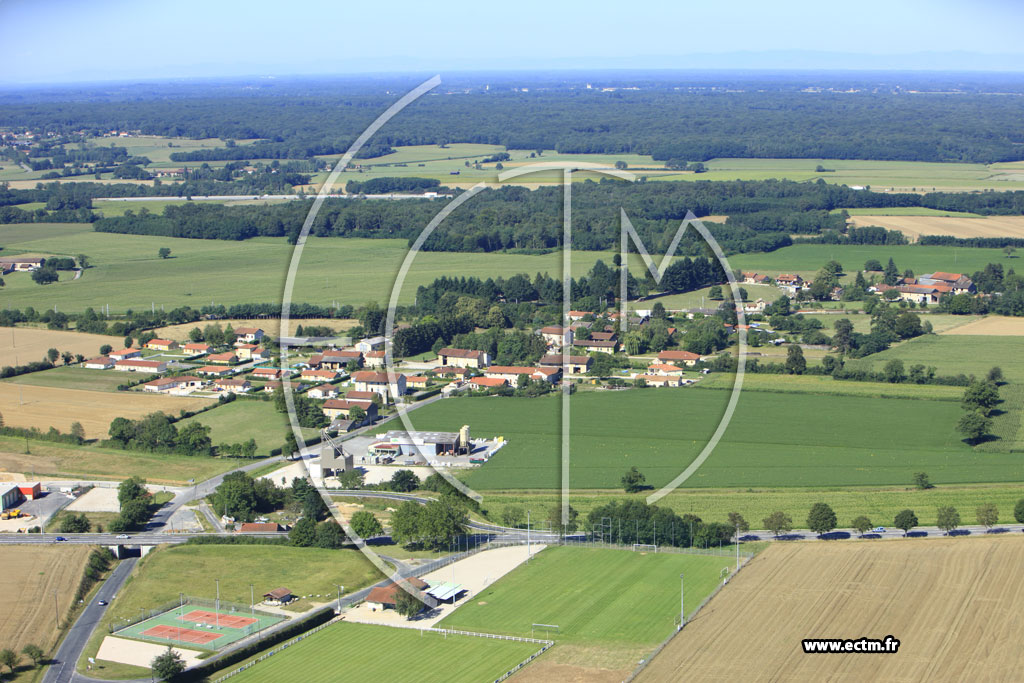 Photo arienne de Saint-Martin-du-Mont (Le Molard)
