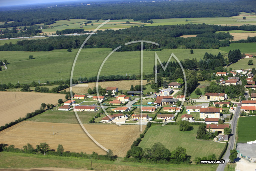 Photo arienne de Saint-Martin-du-Mont (Le Molard)