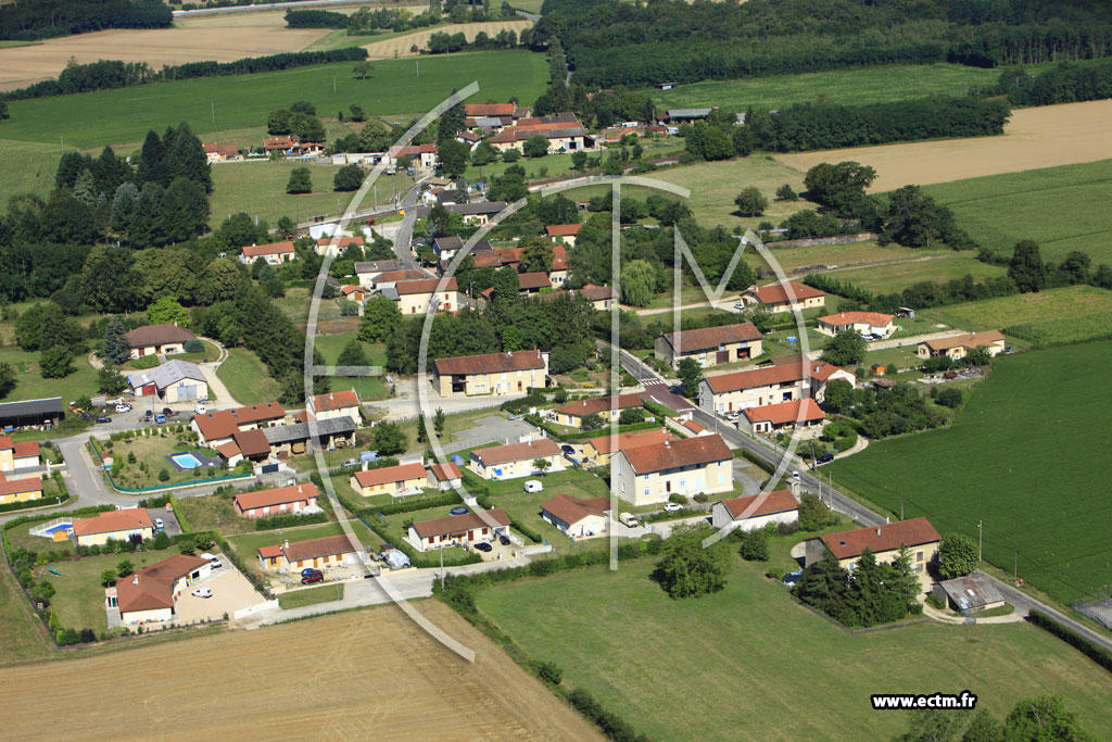 Photo arienne de Saint-Martin-du-Mont (Le Molard)