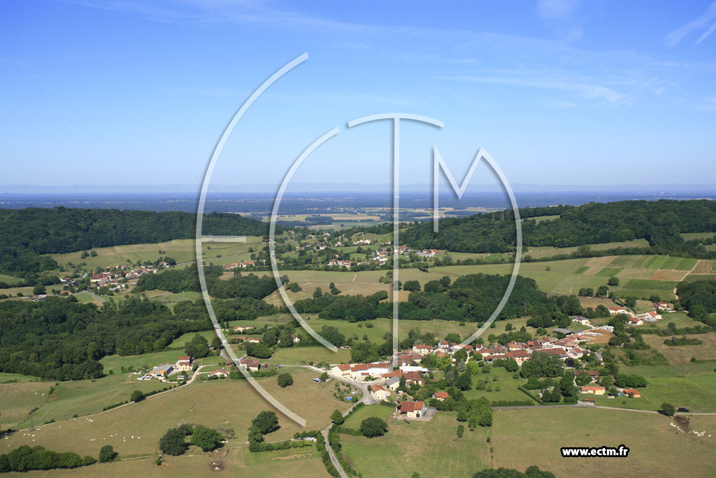 Photo arienne de Saint-Martin-du-Mont (Soblay)