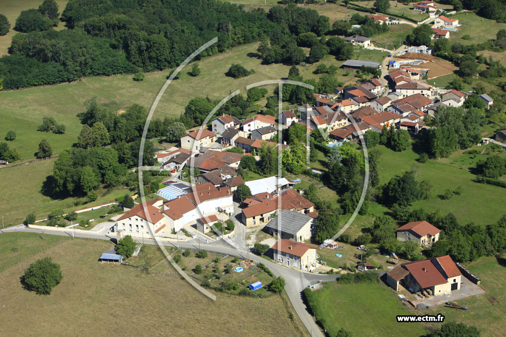 Photo arienne de Saint-Martin-du-Mont (Soblay)