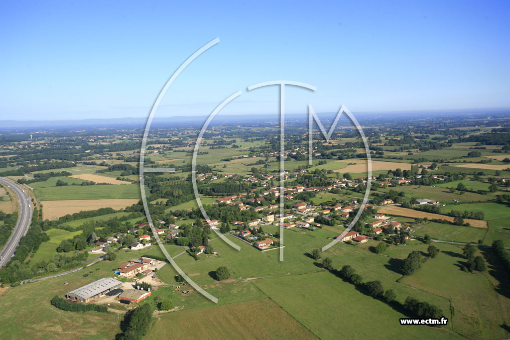 Photo arienne de Viriat (Curtaringe)