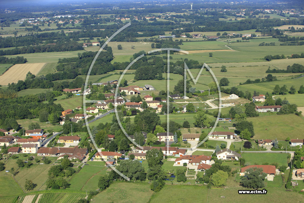 Photo arienne de Viriat (Curtaringe)