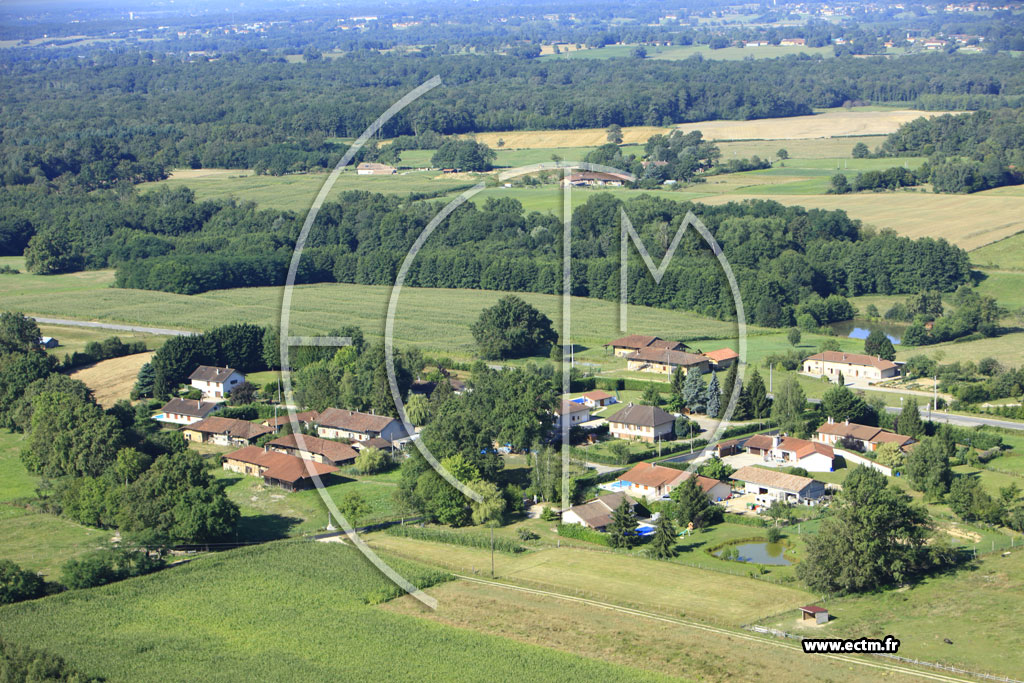 Photo arienne de Marboz (Les Couhardes)