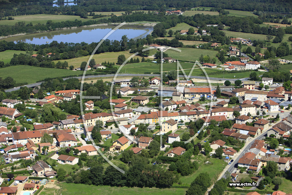 Photo arienne de Saint-Paul-de-Varax