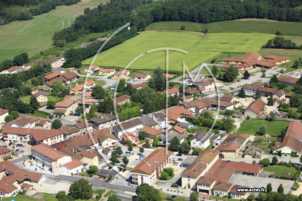 Photo arienne de Saint-tienne-du-Bois