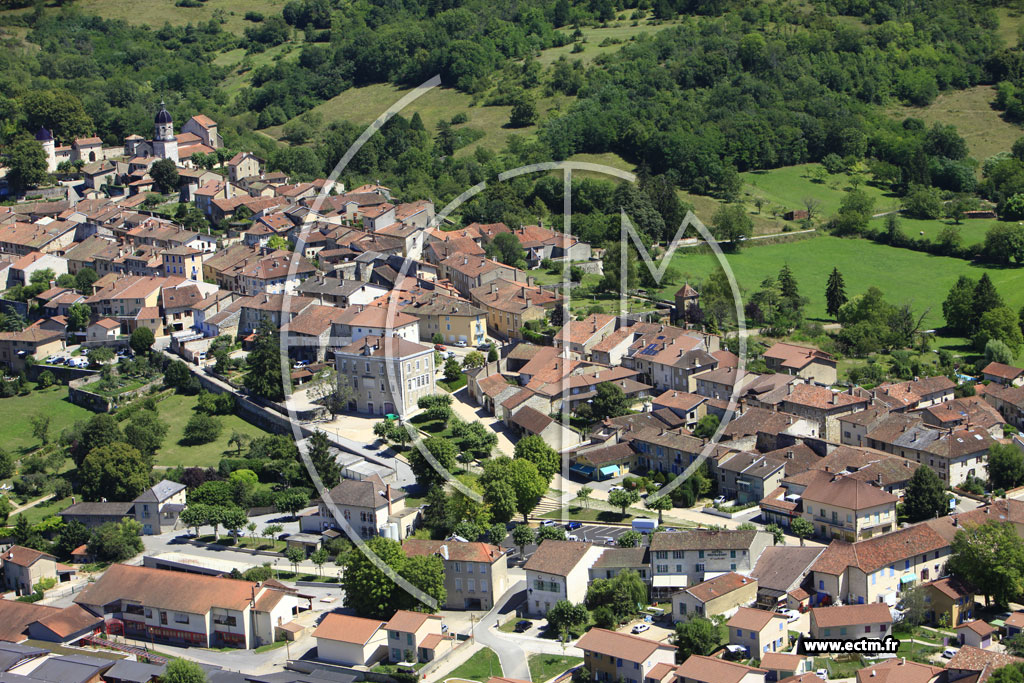 Photo arienne de Treffort-Cuisiat (Treffort)