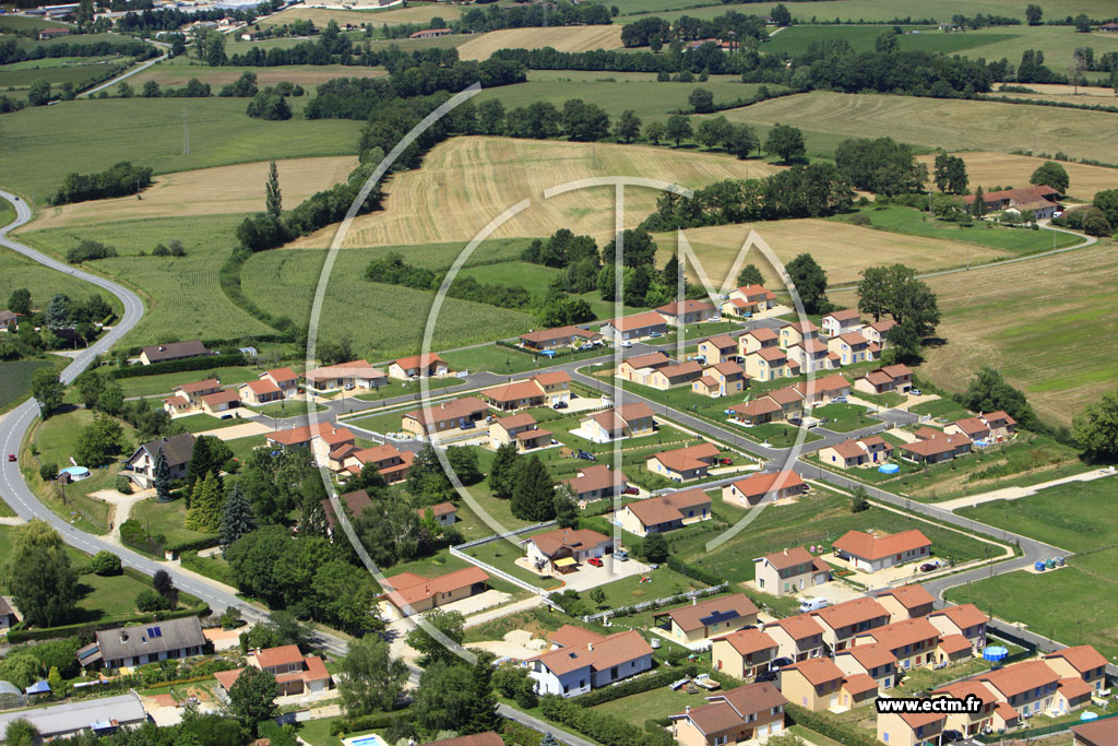 Photo arienne de Treffort-Cuisiat (Treffort)