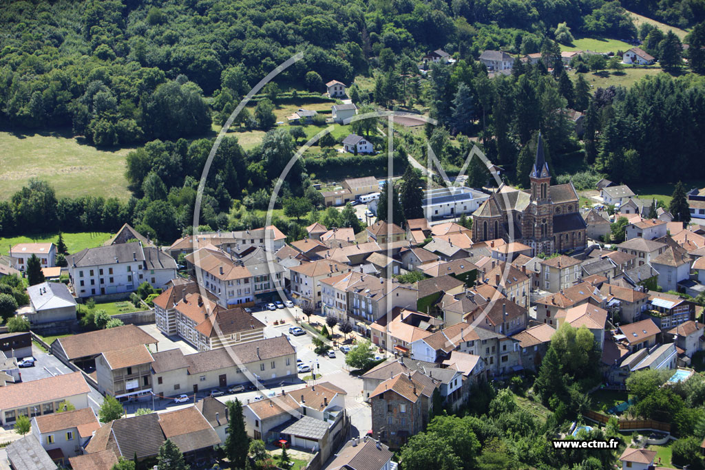 Photo arienne de Izeaux