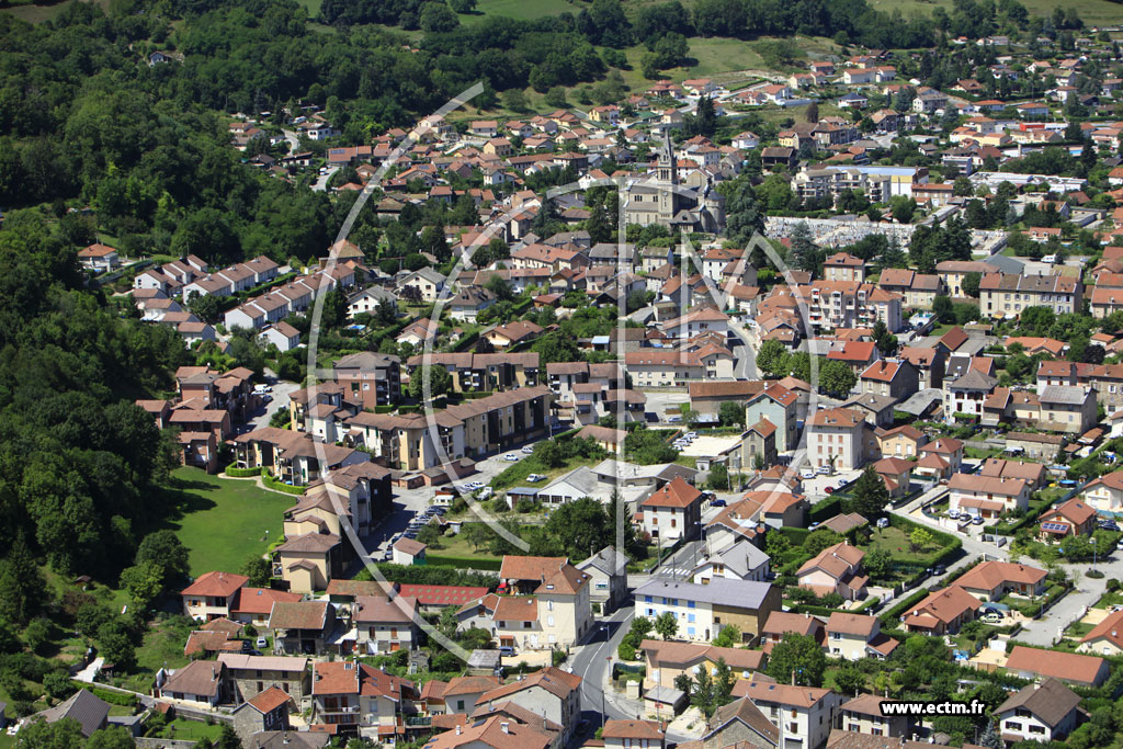 Photo arienne de Renage