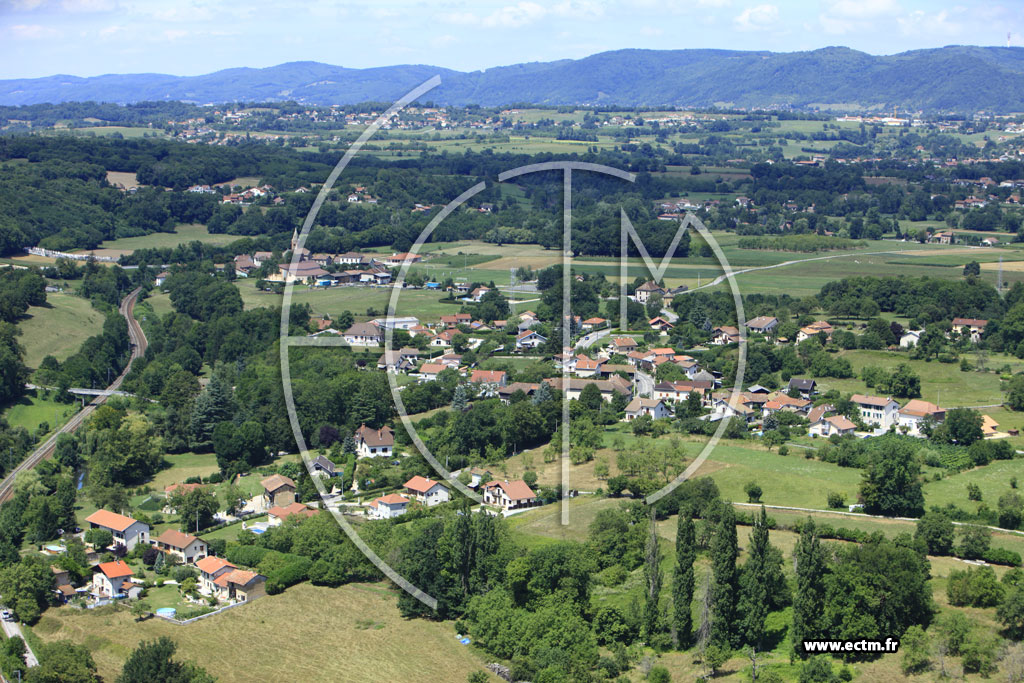 Photo arienne de Saint-Cassien