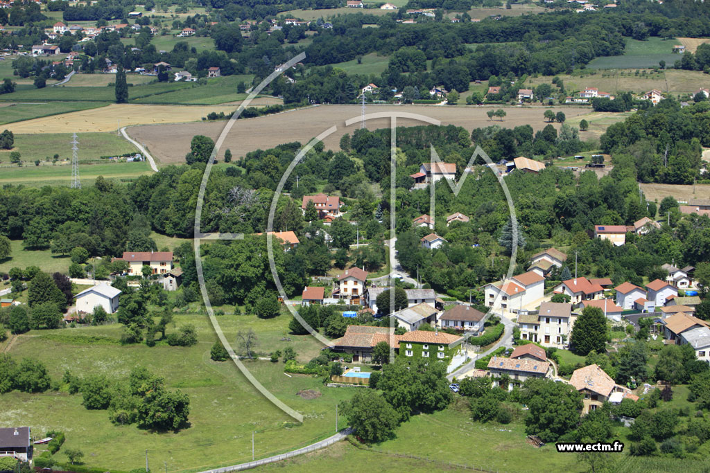 Photo arienne de Saint-Cassien