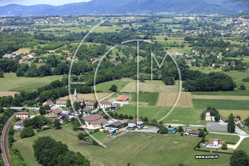 Photo arienne de Saint-Cassien