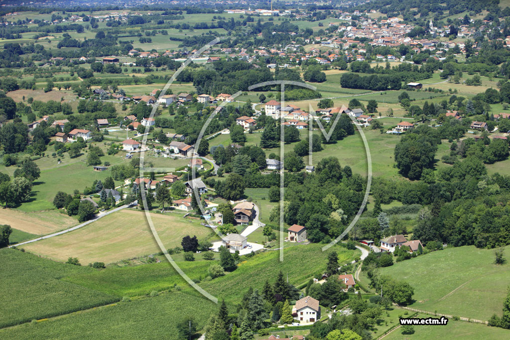 Photo arienne de Saint-Cassien