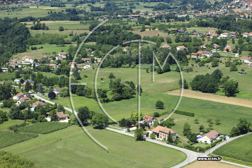 Photo arienne de Saint-Cassien