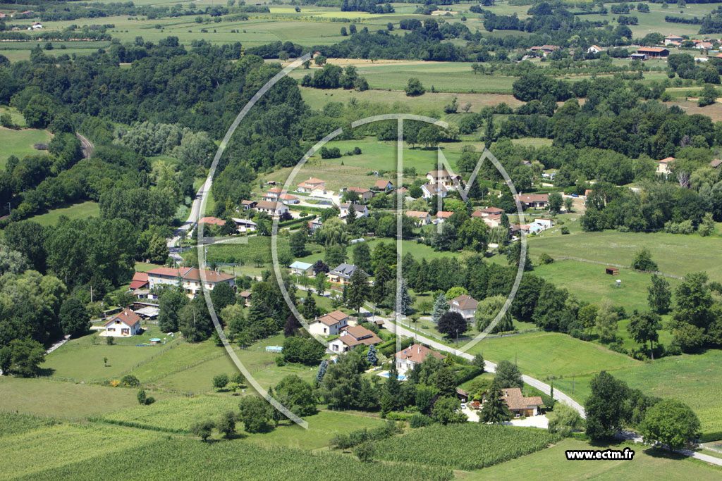 Photo arienne de Saint-Cassien