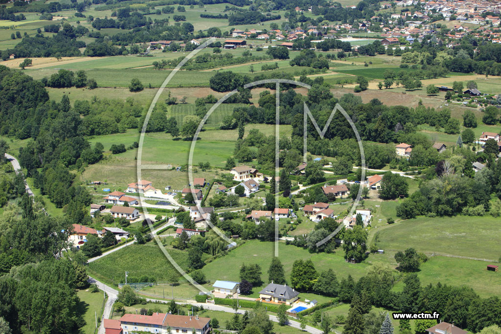 Photo arienne de Saint-Cassien