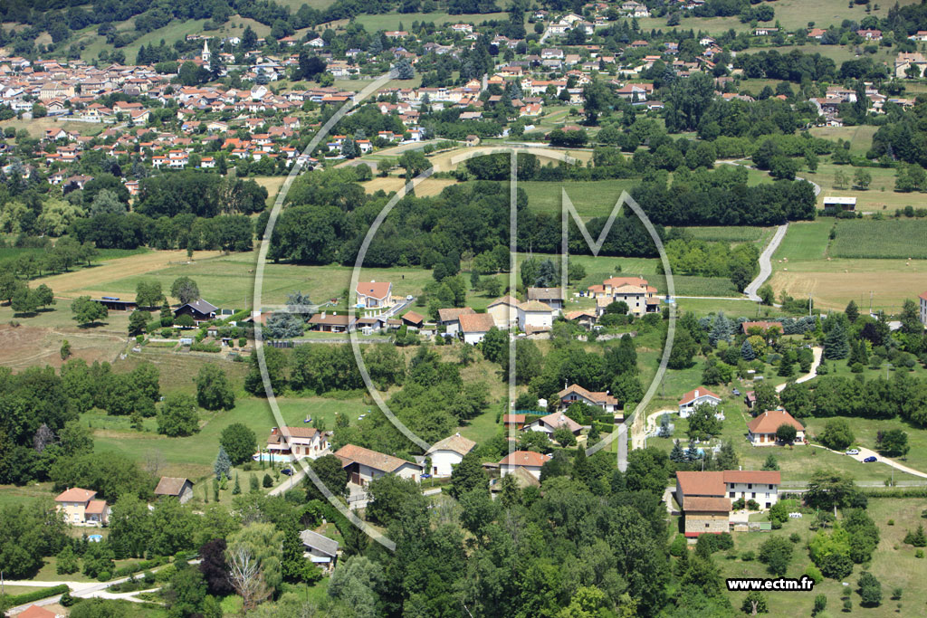Photo arienne de Saint-Cassien