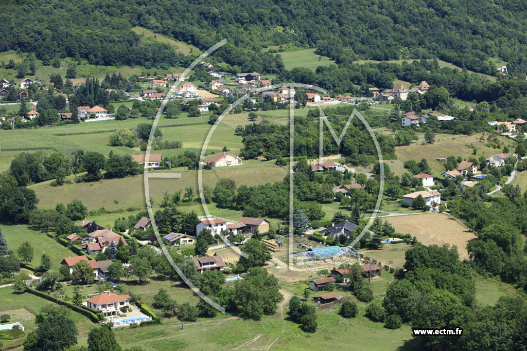 Photo arienne de Saint-Cassien
